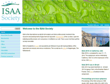 Tablet Screenshot of isaa-online.org